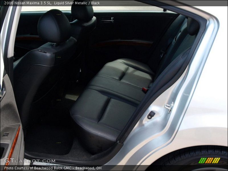 Liquid Silver Metallic / Black 2006 Nissan Maxima 3.5 SL