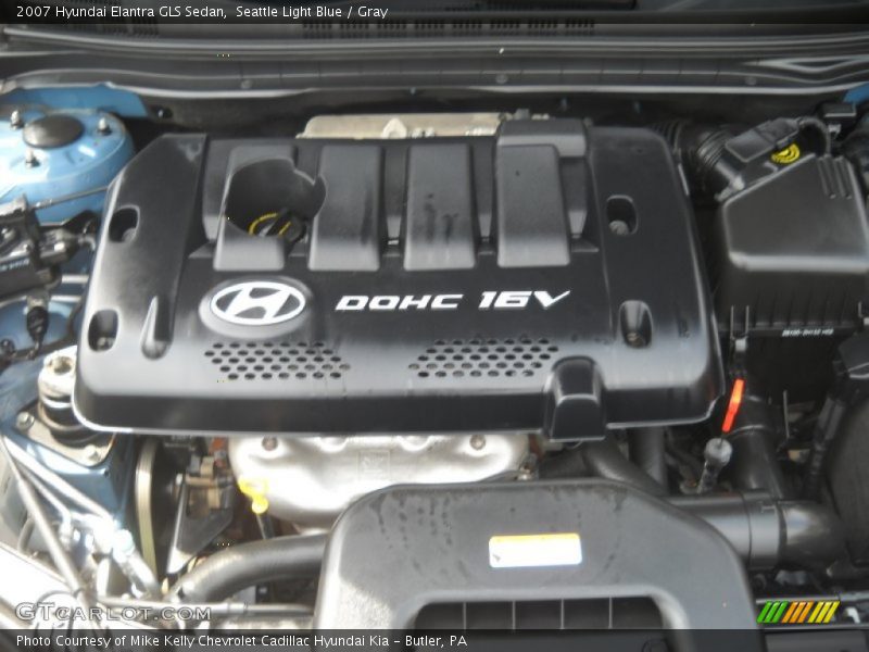  2007 Elantra GLS Sedan Engine - 2.0 Liter DOHC 16V VVT 4 Cylinder