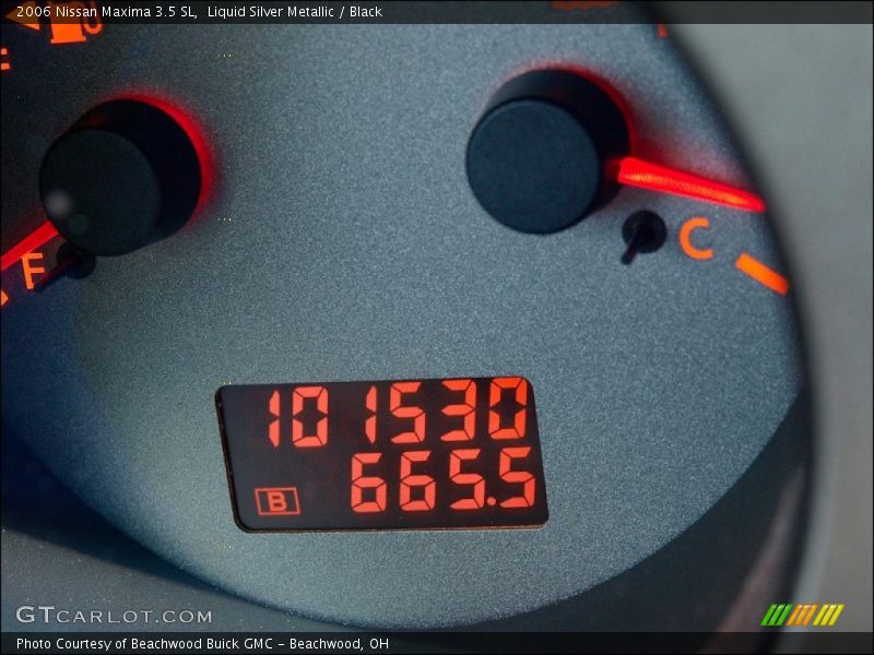Liquid Silver Metallic / Black 2006 Nissan Maxima 3.5 SL