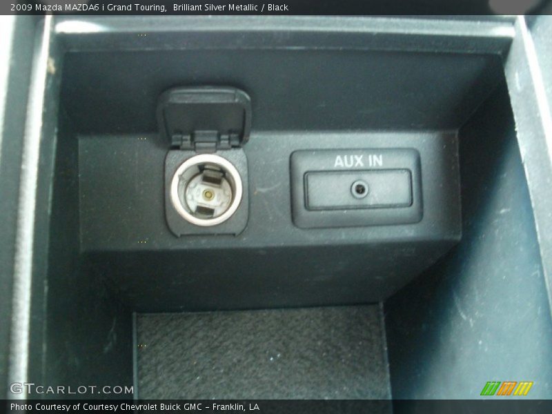 Brilliant Silver Metallic / Black 2009 Mazda MAZDA6 i Grand Touring