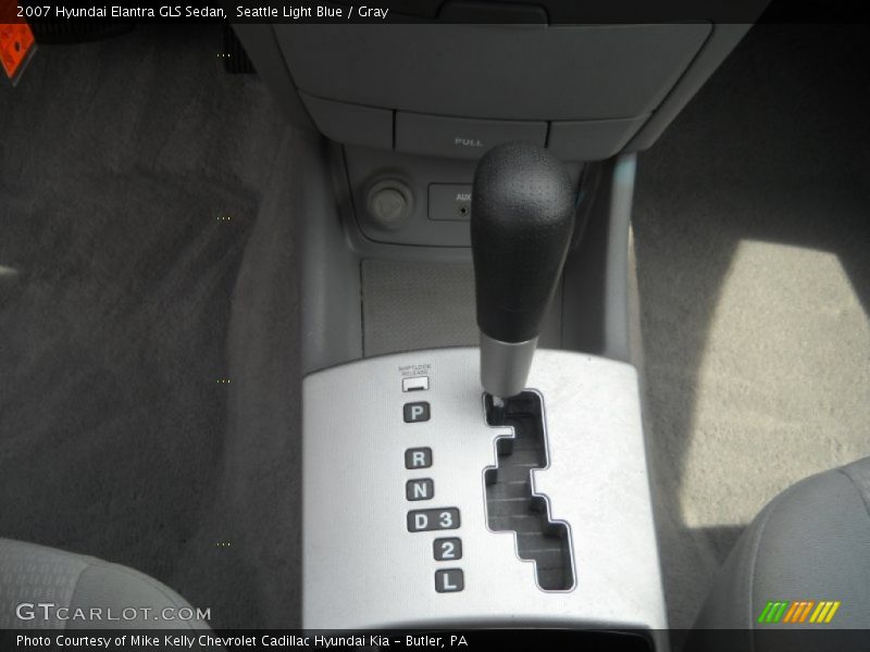  2007 Elantra GLS Sedan 4 Speed Automatic Shifter