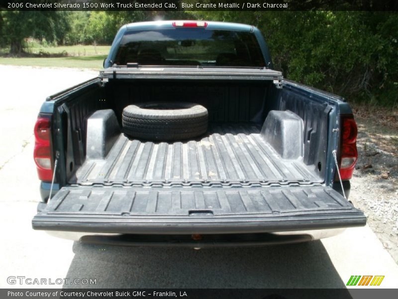 Blue Granite Metallic / Dark Charcoal 2006 Chevrolet Silverado 1500 Work Truck Extended Cab