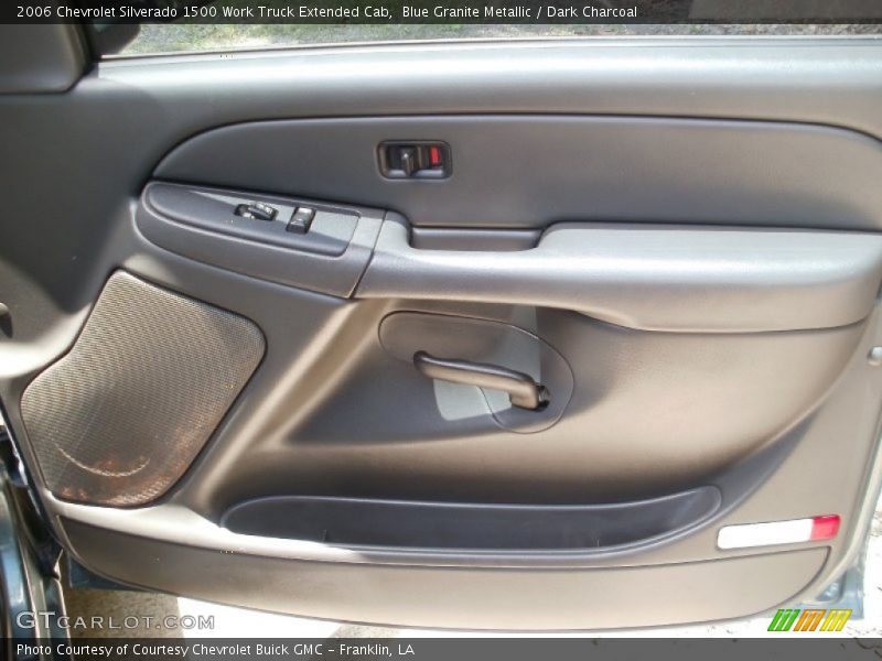 Blue Granite Metallic / Dark Charcoal 2006 Chevrolet Silverado 1500 Work Truck Extended Cab