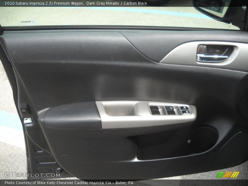 Dark Gray Metallic / Carbon Black 2010 Subaru Impreza 2.5i Premium Wagon