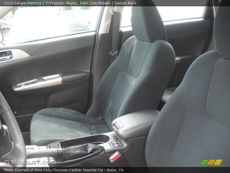 Dark Gray Metallic / Carbon Black 2010 Subaru Impreza 2.5i Premium Wagon