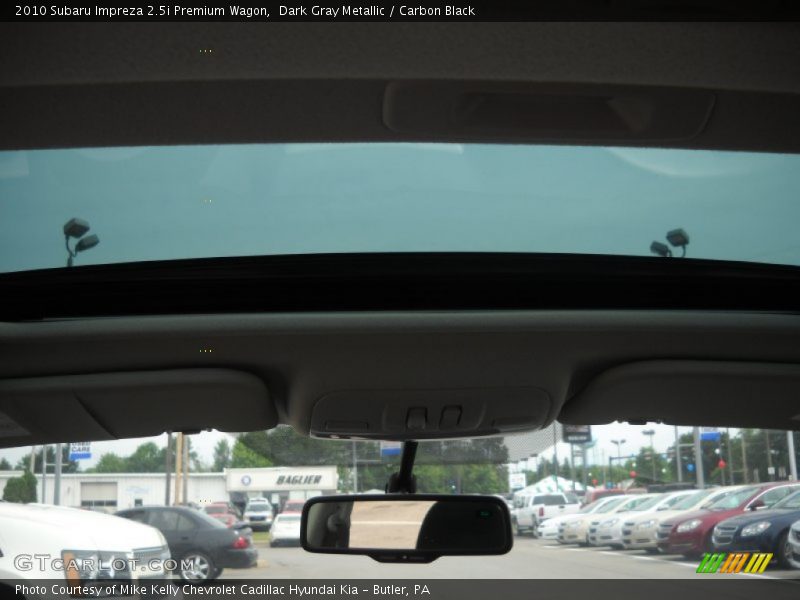 Dark Gray Metallic / Carbon Black 2010 Subaru Impreza 2.5i Premium Wagon