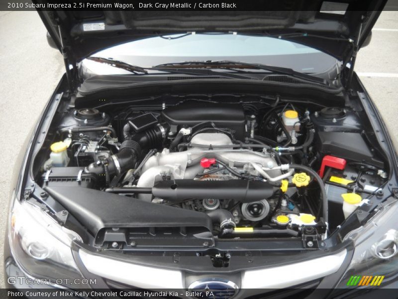  2010 Impreza 2.5i Premium Wagon Engine - 2.5 Liter SOHC 16-Valve VVT Flat 4 Cylinder