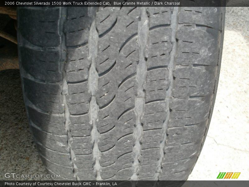 Blue Granite Metallic / Dark Charcoal 2006 Chevrolet Silverado 1500 Work Truck Extended Cab