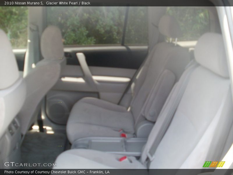 Glacier White Pearl / Black 2010 Nissan Murano S