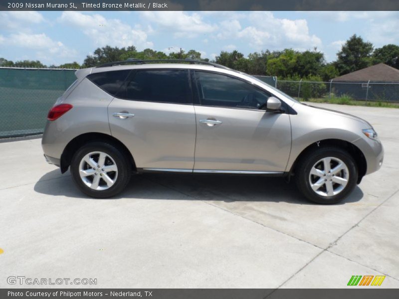 Tinted Bronze Metallic / Black 2009 Nissan Murano SL