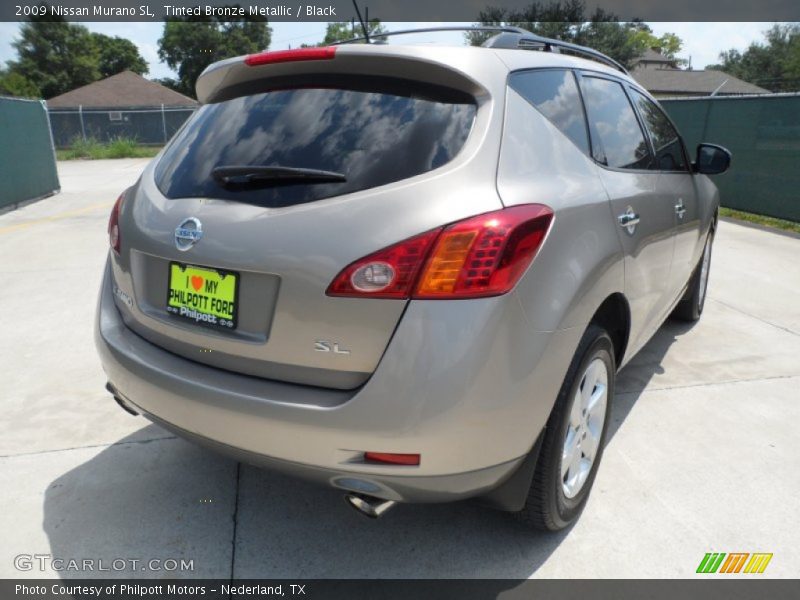 Tinted Bronze Metallic / Black 2009 Nissan Murano SL