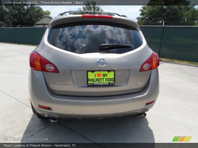 Tinted Bronze Metallic / Black 2009 Nissan Murano SL