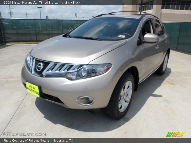 Tinted Bronze Metallic / Black 2009 Nissan Murano SL