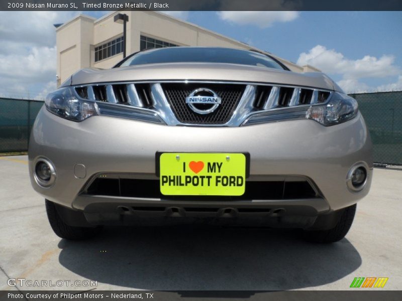 Tinted Bronze Metallic / Black 2009 Nissan Murano SL