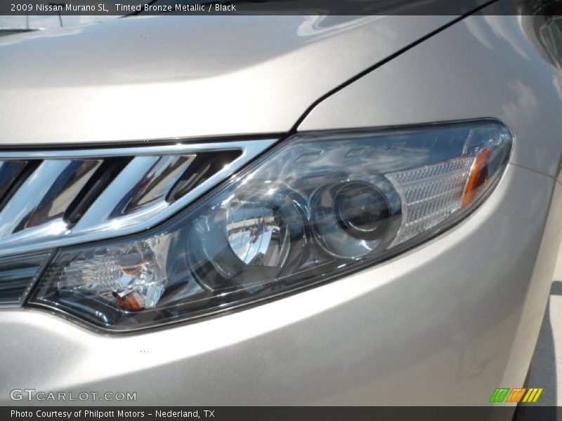 Tinted Bronze Metallic / Black 2009 Nissan Murano SL