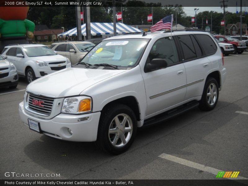Summit White / Light Gray 2008 GMC Envoy SLT 4x4