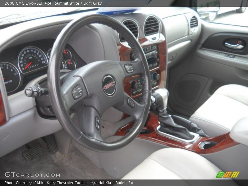 Summit White / Light Gray 2008 GMC Envoy SLT 4x4