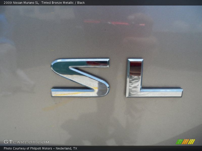 Tinted Bronze Metallic / Black 2009 Nissan Murano SL