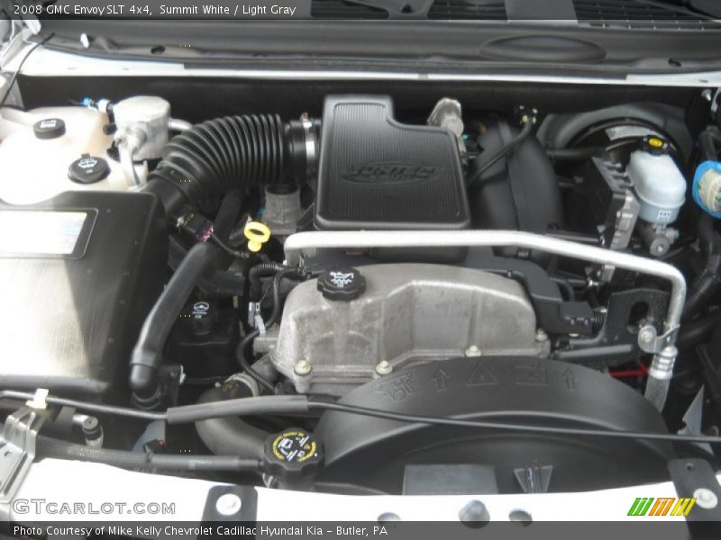 Summit White / Light Gray 2008 GMC Envoy SLT 4x4