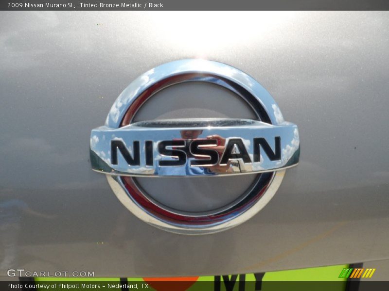 Tinted Bronze Metallic / Black 2009 Nissan Murano SL