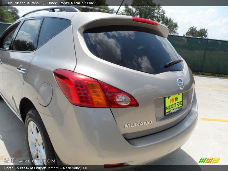 Tinted Bronze Metallic / Black 2009 Nissan Murano SL