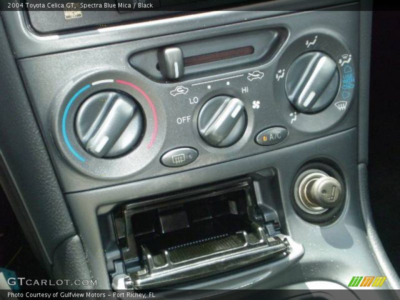 Spectra Blue Mica / Black 2004 Toyota Celica GT