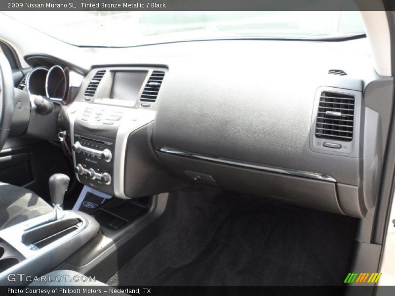 Tinted Bronze Metallic / Black 2009 Nissan Murano SL