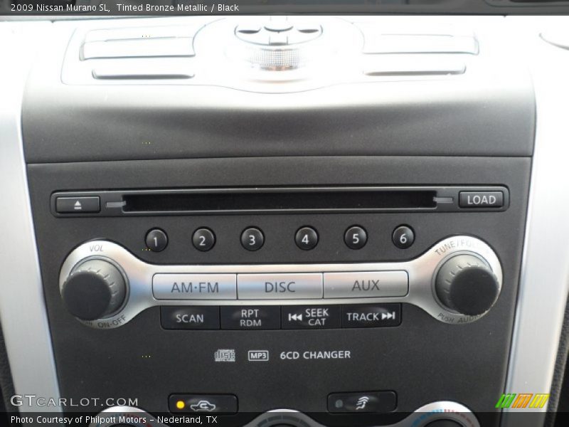 Tinted Bronze Metallic / Black 2009 Nissan Murano SL
