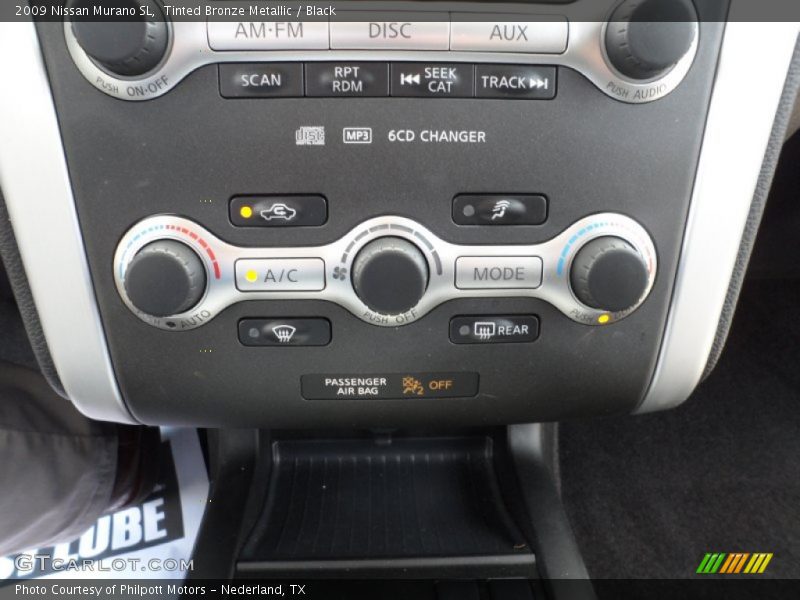 Tinted Bronze Metallic / Black 2009 Nissan Murano SL