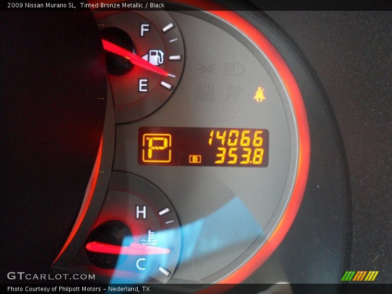 Tinted Bronze Metallic / Black 2009 Nissan Murano SL
