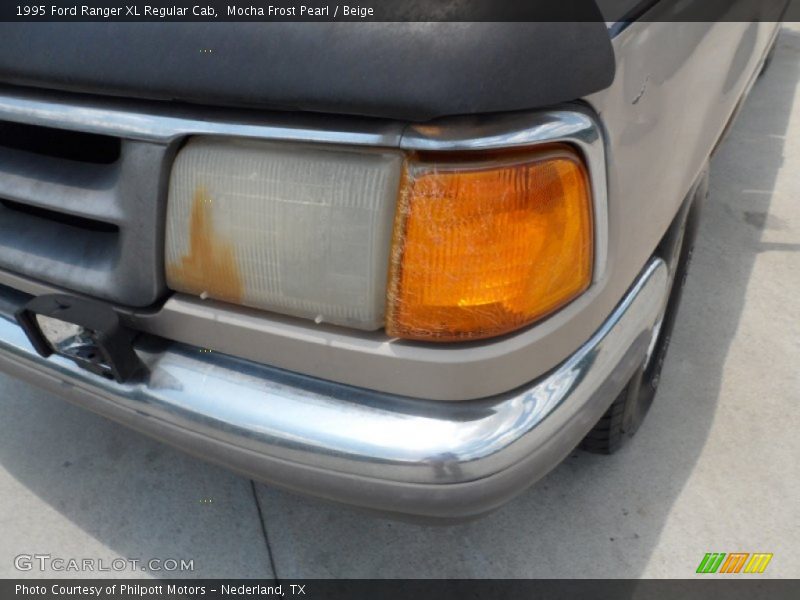 Mocha Frost Pearl / Beige 1995 Ford Ranger XL Regular Cab