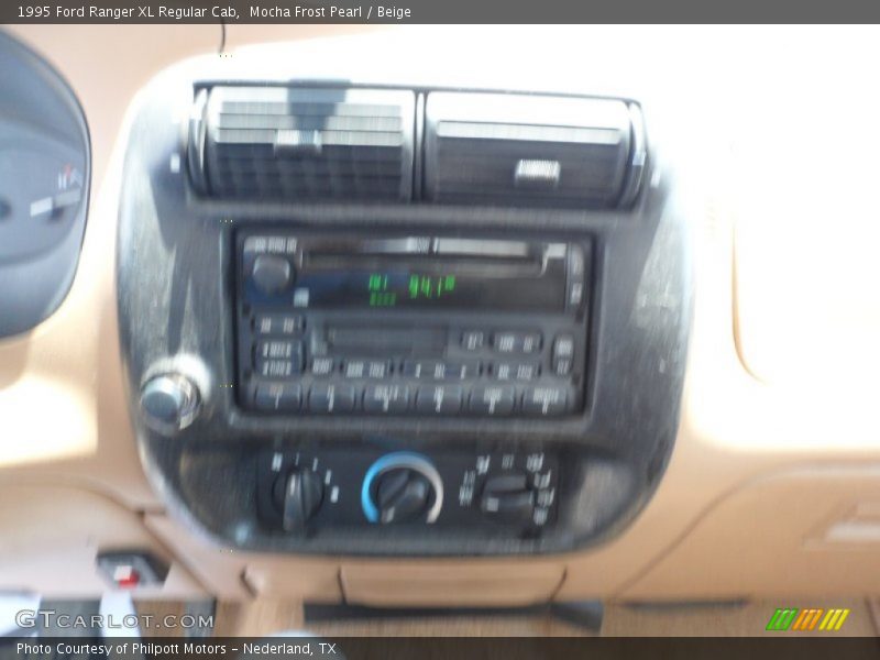 Mocha Frost Pearl / Beige 1995 Ford Ranger XL Regular Cab