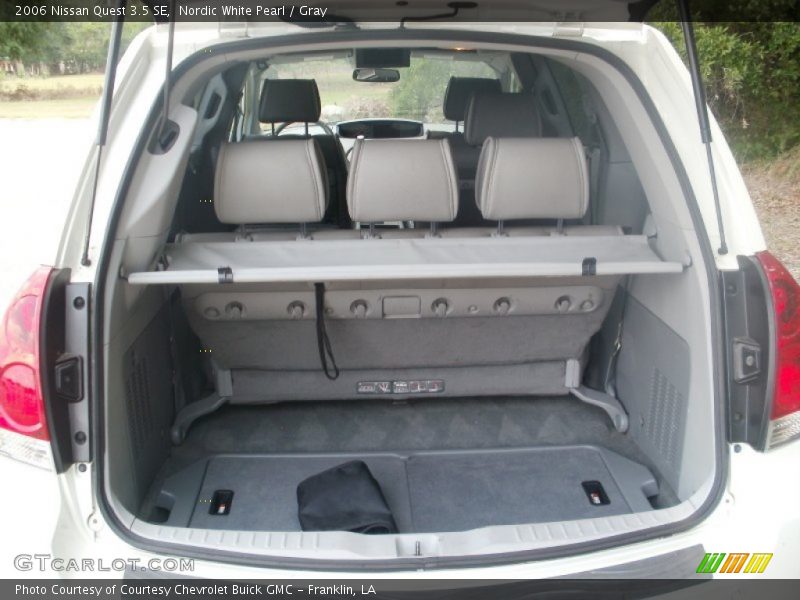 Nordic White Pearl / Gray 2006 Nissan Quest 3.5 SE
