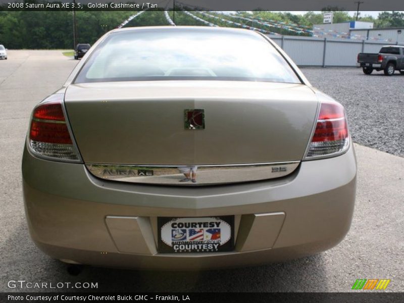 Golden Cashmere / Tan 2008 Saturn Aura XE 3.5