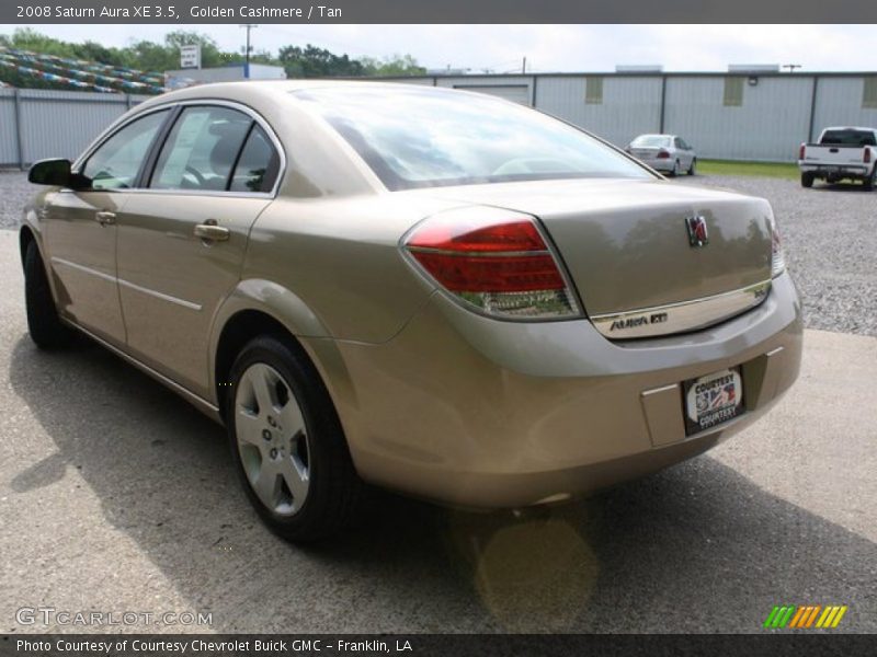 Golden Cashmere / Tan 2008 Saturn Aura XE 3.5