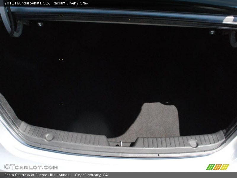 Radiant Silver / Gray 2011 Hyundai Sonata GLS