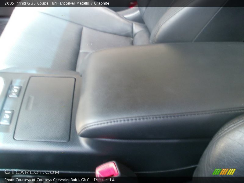 Brilliant Silver Metallic / Graphite 2005 Infiniti G 35 Coupe