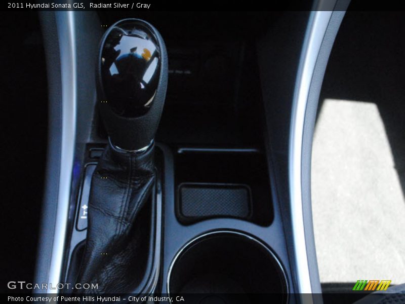 Radiant Silver / Gray 2011 Hyundai Sonata GLS