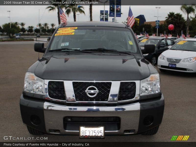 Smoke Gray / Graphite/Titanium 2006 Nissan Titan SE Crew Cab