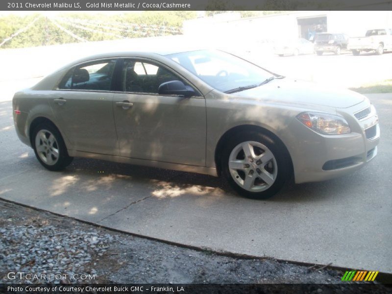 Gold Mist Metallic / Cocoa/Cashmere 2011 Chevrolet Malibu LS