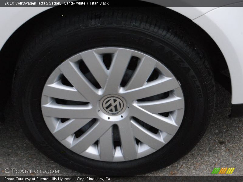 Candy White / Titan Black 2010 Volkswagen Jetta S Sedan