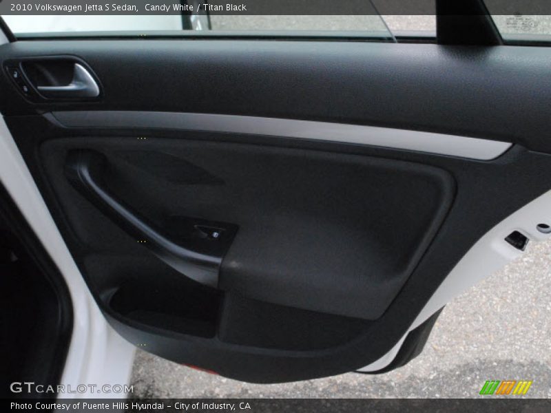 Candy White / Titan Black 2010 Volkswagen Jetta S Sedan