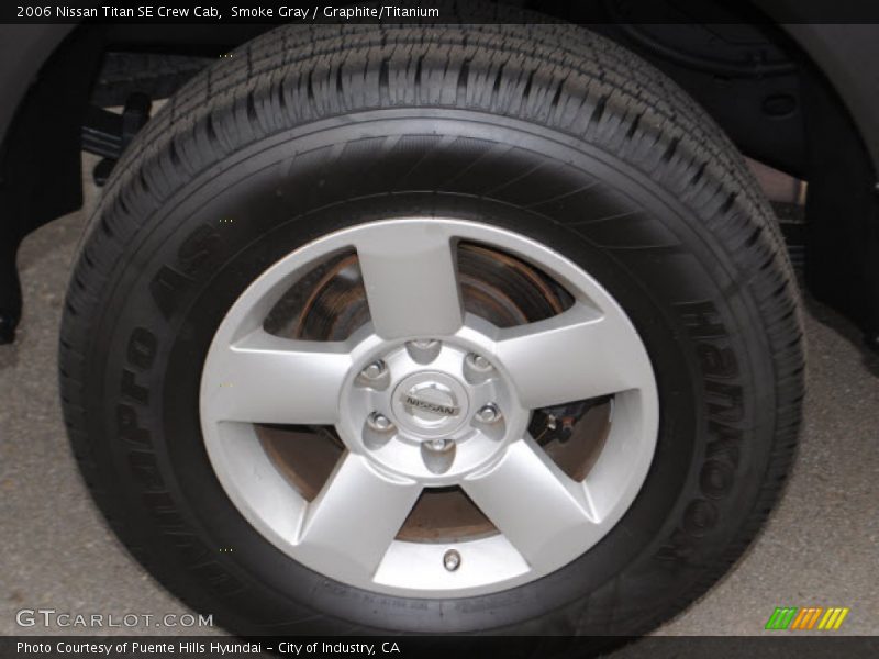 Smoke Gray / Graphite/Titanium 2006 Nissan Titan SE Crew Cab