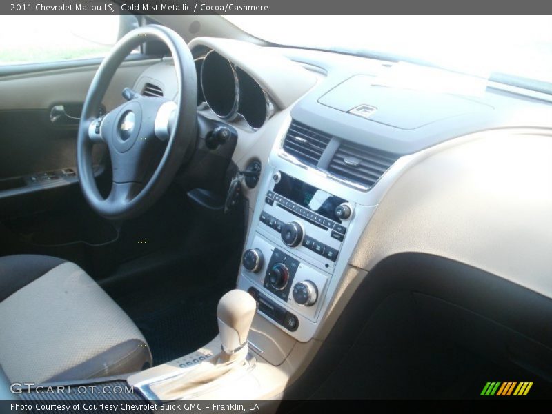 Gold Mist Metallic / Cocoa/Cashmere 2011 Chevrolet Malibu LS