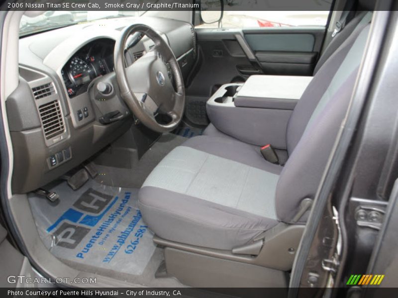 Smoke Gray / Graphite/Titanium 2006 Nissan Titan SE Crew Cab
