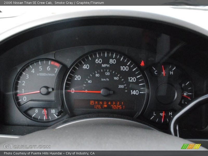 Smoke Gray / Graphite/Titanium 2006 Nissan Titan SE Crew Cab