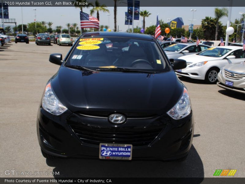 Ash Black / Taupe 2010 Hyundai Tucson GLS