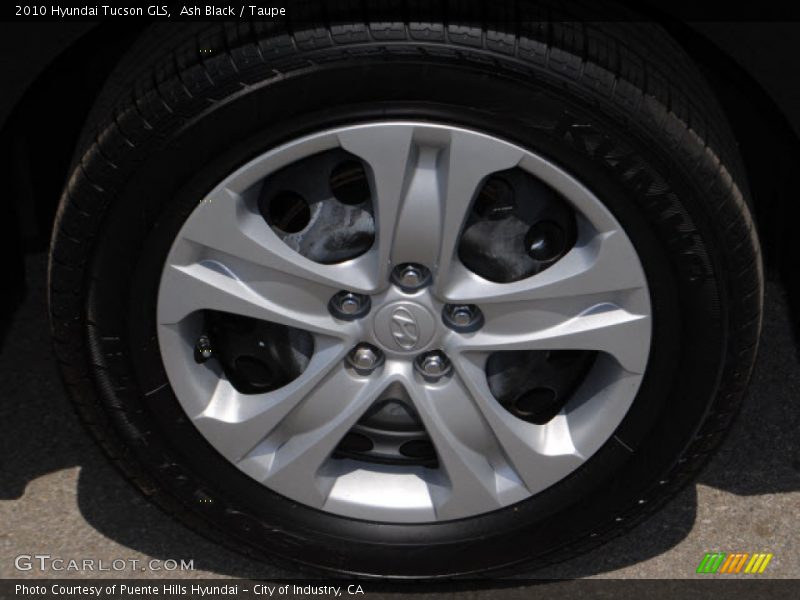 Ash Black / Taupe 2010 Hyundai Tucson GLS