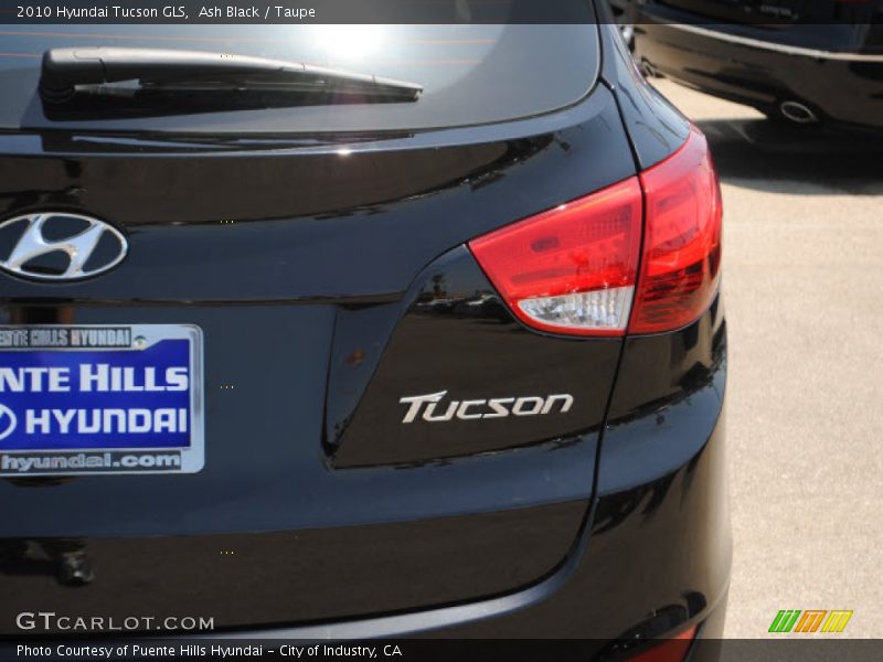 Ash Black / Taupe 2010 Hyundai Tucson GLS