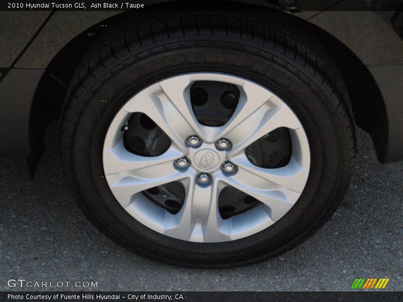 Ash Black / Taupe 2010 Hyundai Tucson GLS